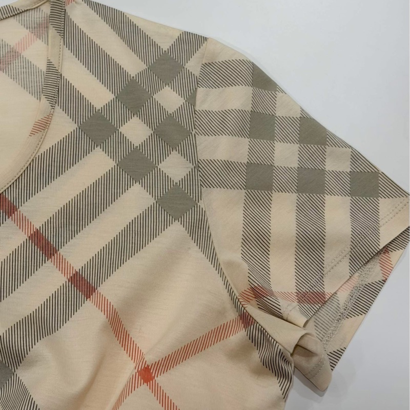 BURBERRY 倫敦 格紋短袖上衣-7