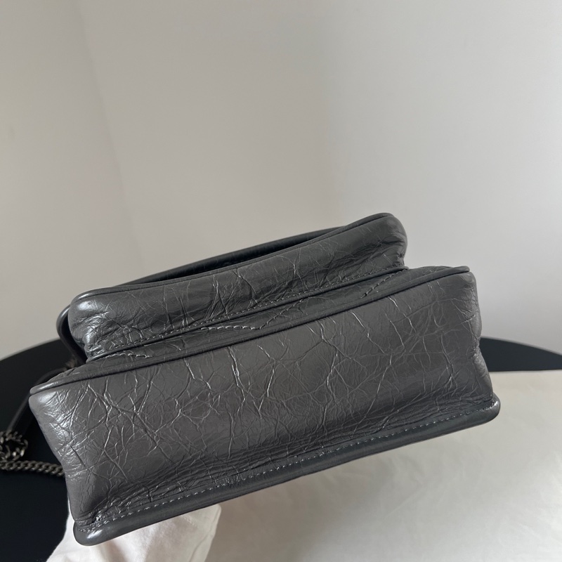 ✨Saint Laurent Niki 灰色小號 99新🩶-2