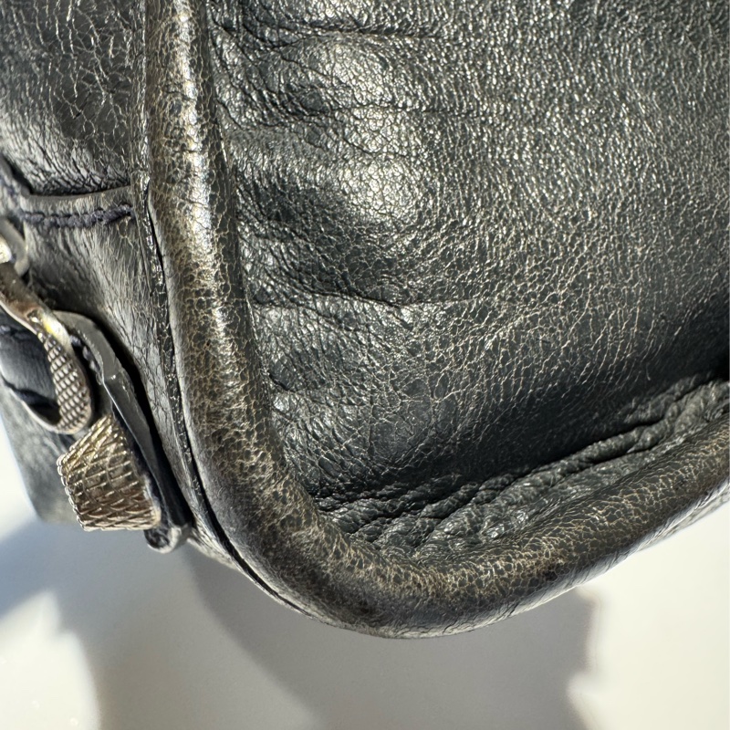 Balenciaga Classic City bag 鐵灰色機車包-8