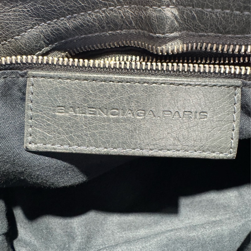 Balenciaga Classic City bag 鐵灰色機車包-23