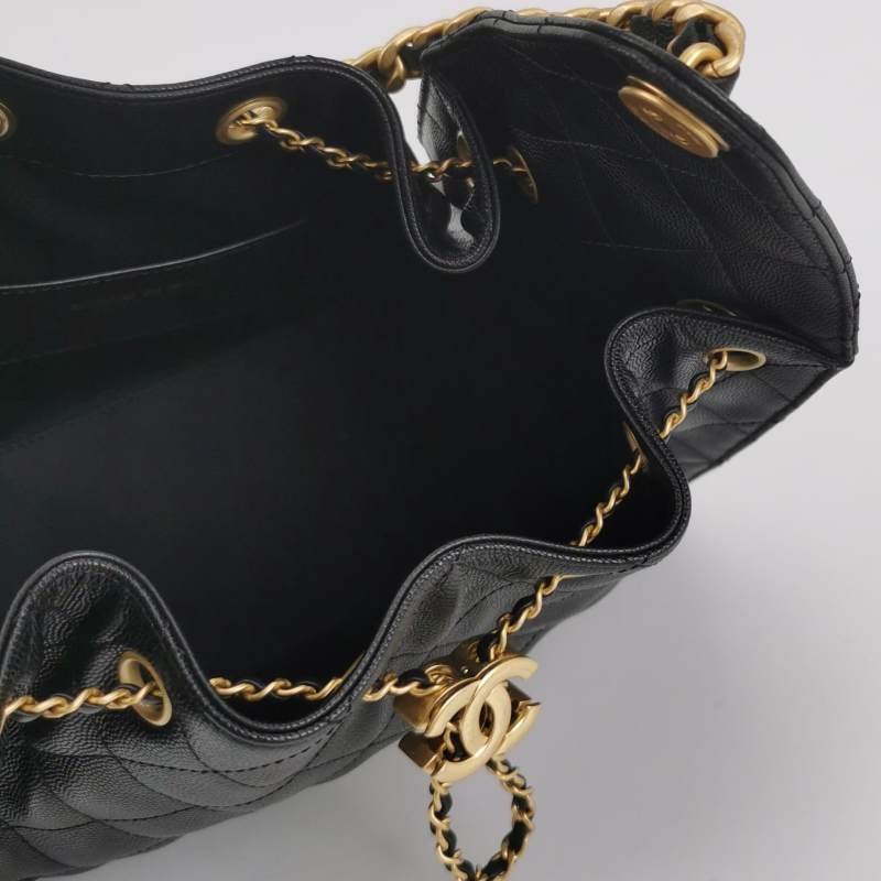 Chanel 25 Bag小號牛皮純色菱格絎縫單肩包-6