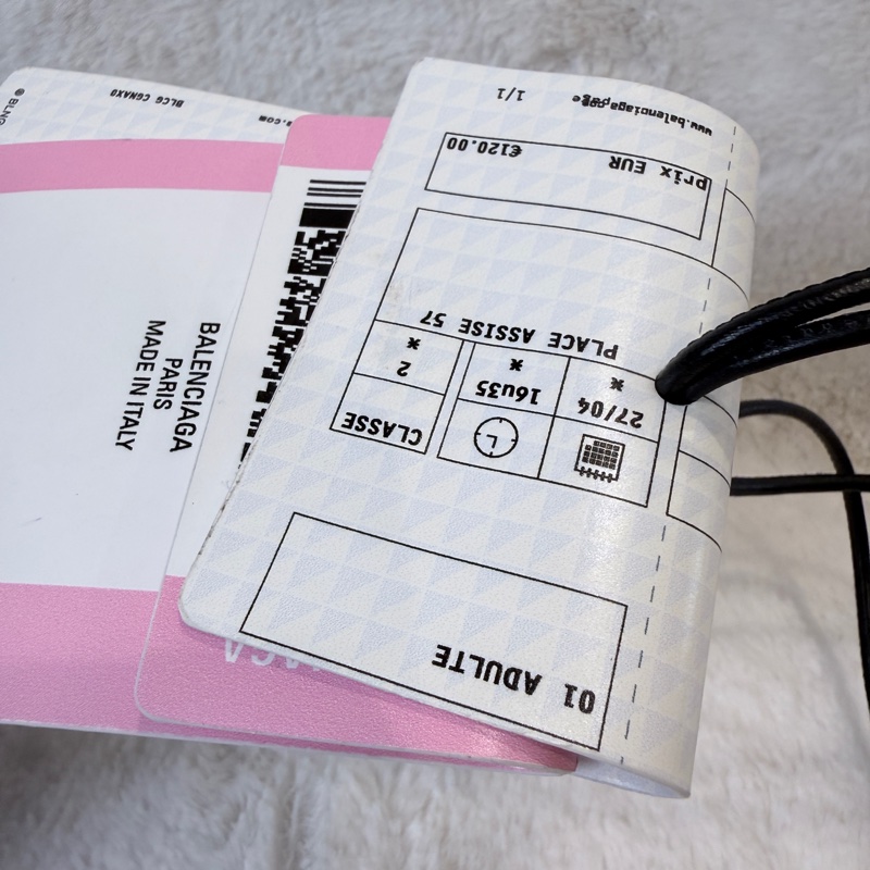 Balenciaga✨巴黎世家 2025春夏機票鑰匙扣鈔票扣掛飾掛件-2