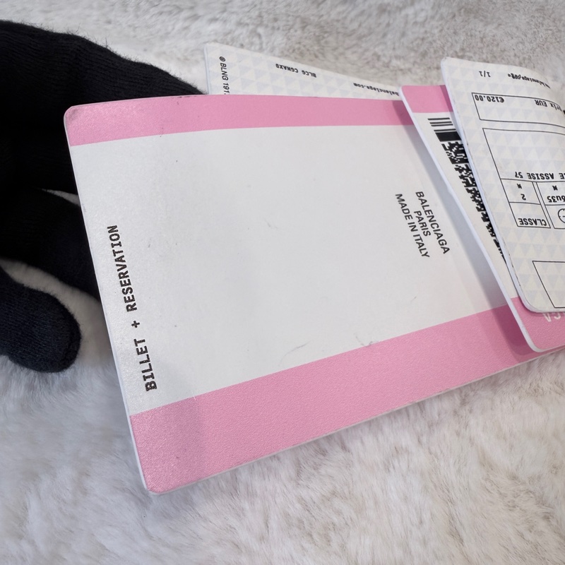 Balenciaga✨巴黎世家 2025春夏機票鑰匙扣鈔票扣掛飾掛件-3