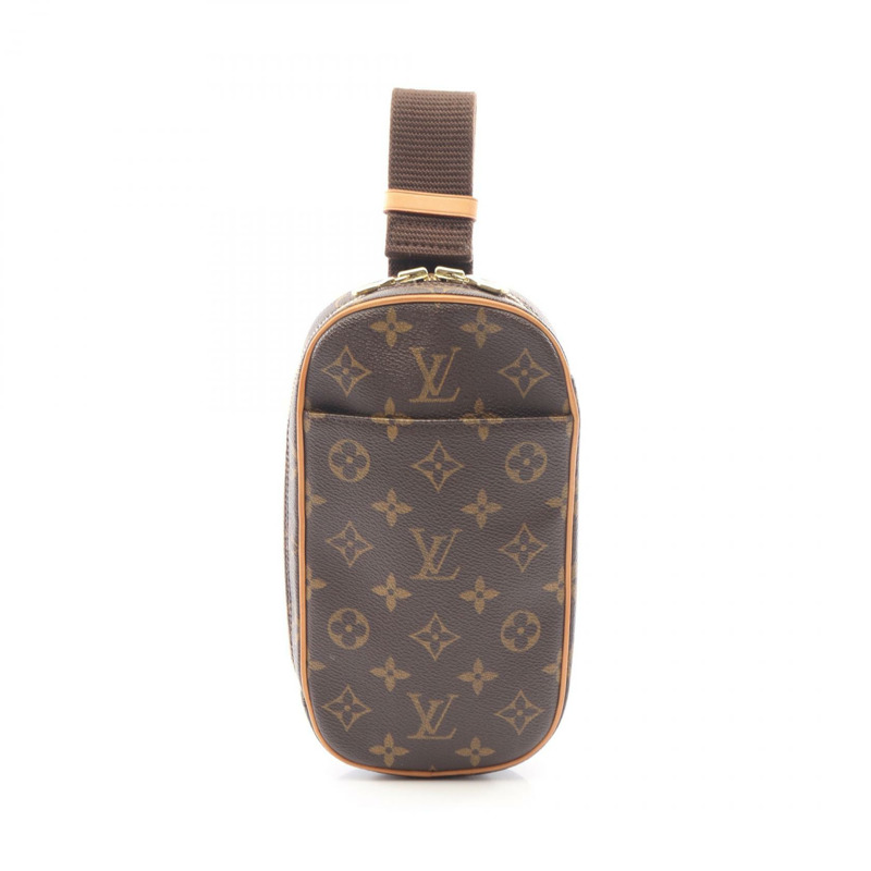 路易威登 Pochette Gange 腰包斜背包 M51870 Monogram 帆布 二手 LV-0
