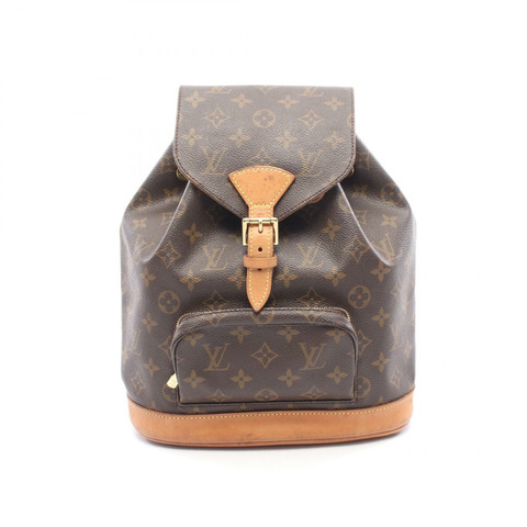 路易威登 Montsouris MM 背包 M51136 Monogram 帆布皮革 LV
