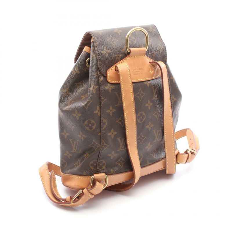 路易威登 Montsouris MM 背包 M51136 Monogram 帆布皮革 LV-1