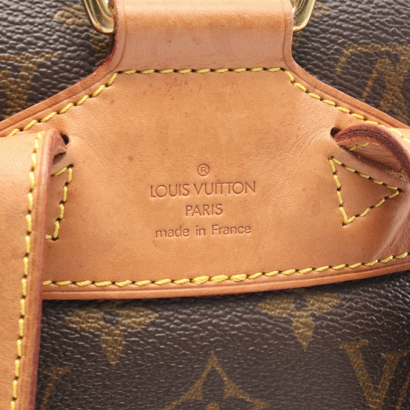 路易威登 Montsouris MM 背包 M51136 Monogram 帆布皮革 LV-3