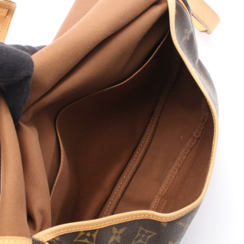 路易威登 Saumur 30 肩斜背包 M42256 Monogram 帆布 二手 LV-3