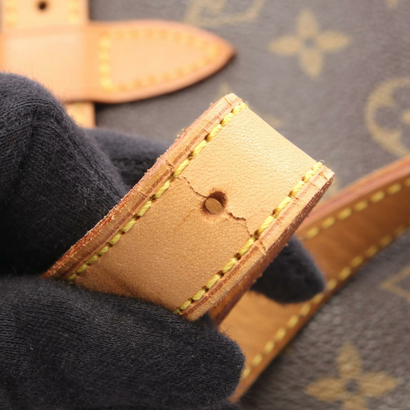 路易威登 Saumur 30 肩斜背包 M42256 Monogram 帆布 二手 LV-9