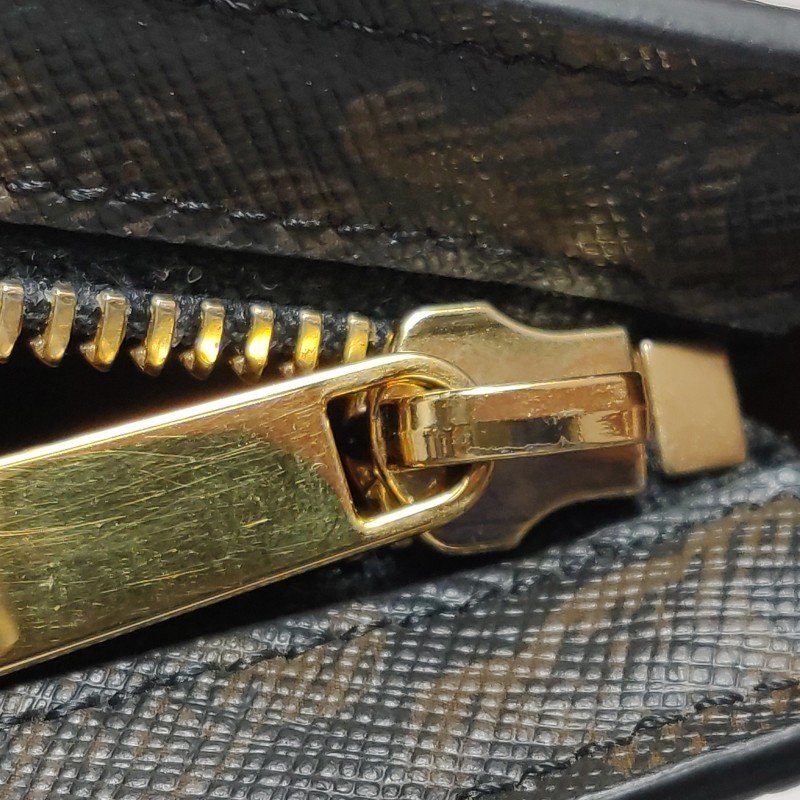 Celine Croque中型牛皮凱旋門印花單肩包-8