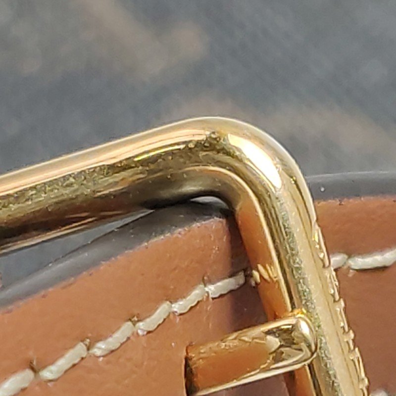 Celine Croque中型牛皮凱旋門印花單肩包-9