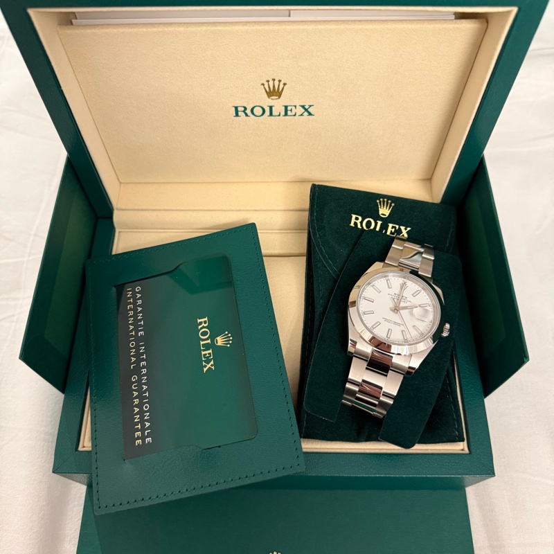 勞力士Rolex 126300 白面-1