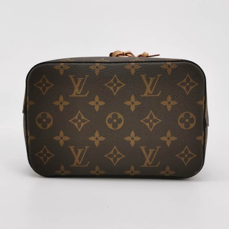 Louis Vuitton (LV)NEONOEBB植鞣革抽繩斜挎包款肩包晶片款-5