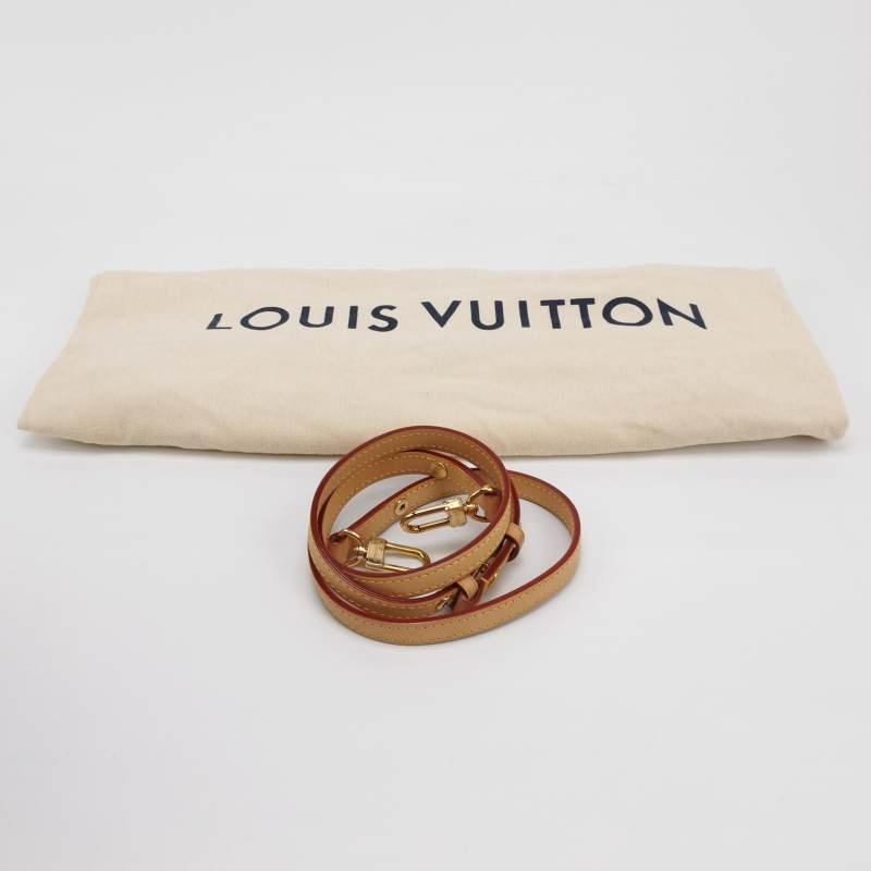 Louis Vuitton (LV)NEONOEBB植鞣革抽繩斜挎包款肩包晶片款-7