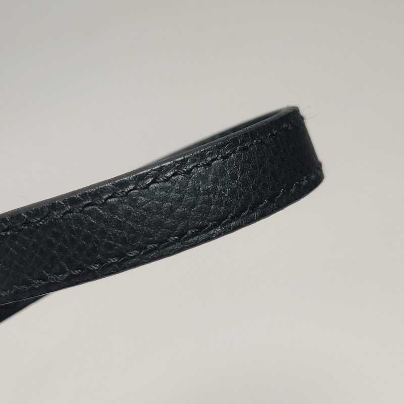 Hermes Constance康康19字母H扣單肩包Epsom牛皮金扣89黑色D刻-12