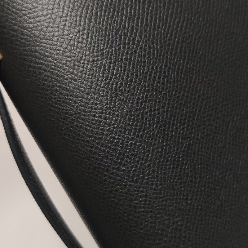 Hermes Constance康康19字母H扣單肩包Epsom牛皮金扣89黑色D刻-17