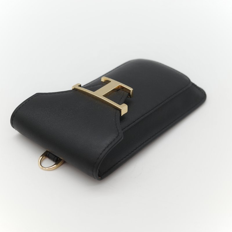 Tod’s Timeless T 黑色牛皮 手機包 耳機包 卡包 三合一 手提包 斜挎包 多功能-4