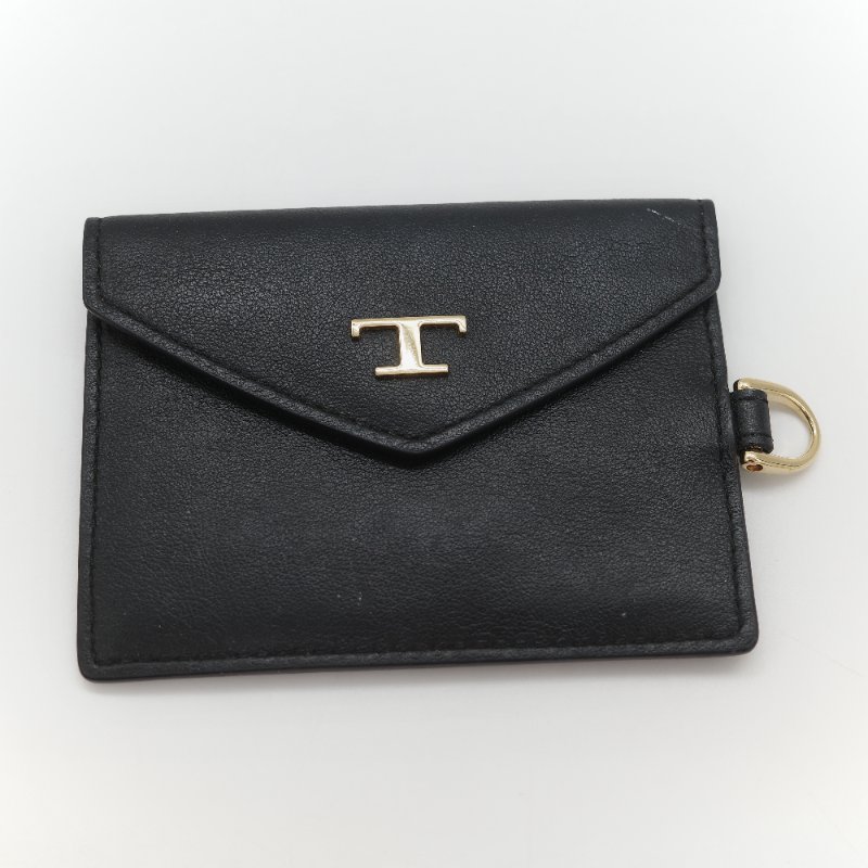 Tod’s Timeless T 黑色牛皮 手機包 耳機包 卡包 三合一 手提包 斜挎包 多功能-15