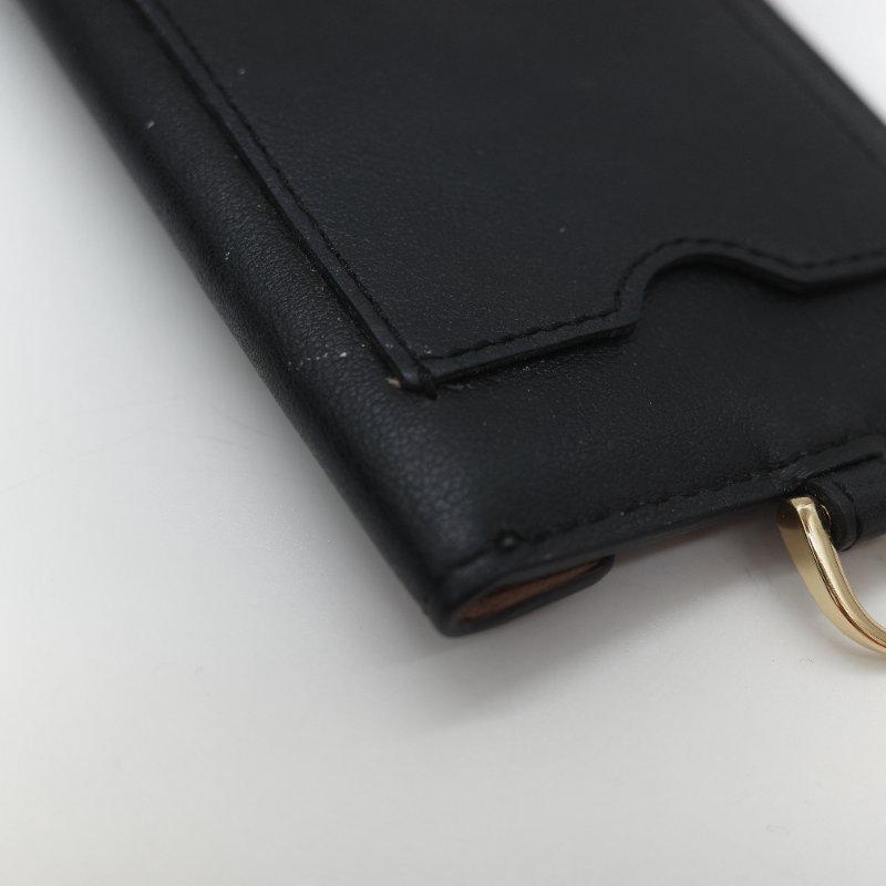 Tod’s Timeless T 黑色牛皮 手機包 耳機包 卡包 三合一 手提包 斜挎包 多功能-23