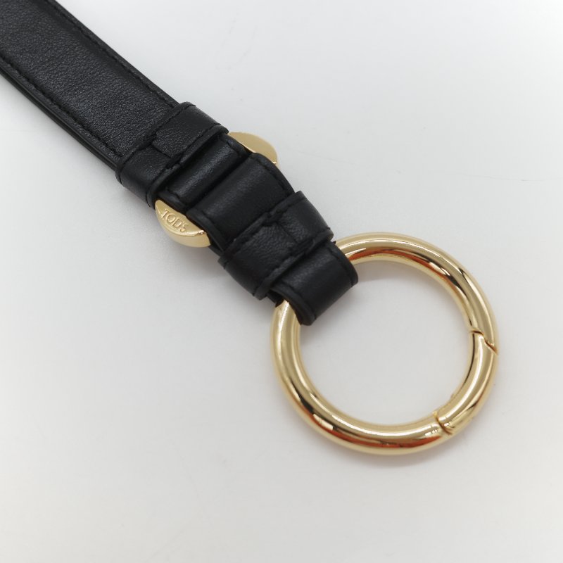 Tod’s Timeless T 黑色牛皮 手機包 耳機包 卡包 三合一 手提包 斜挎包 多功能-28