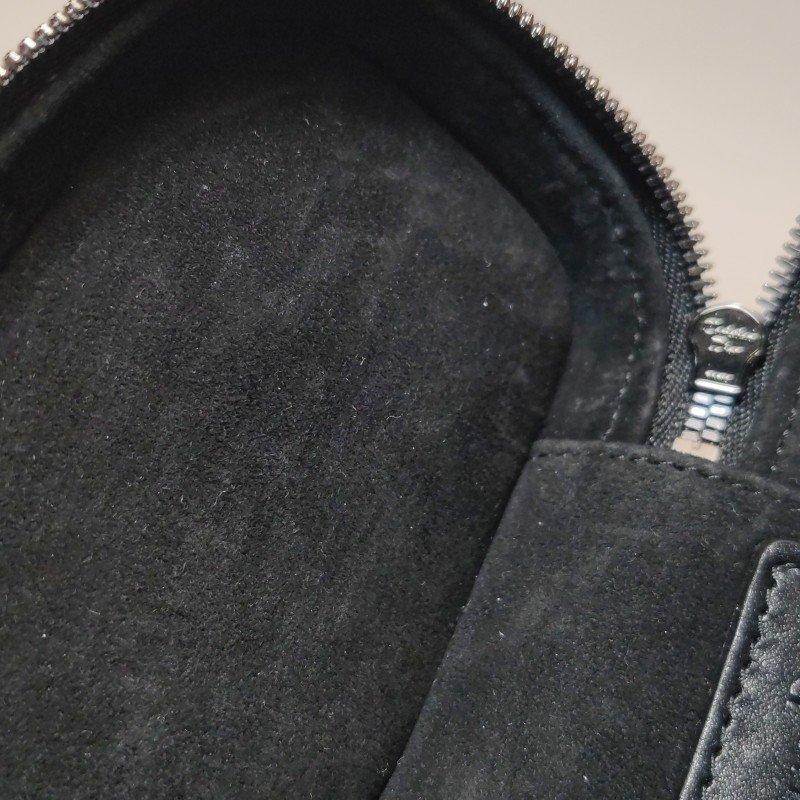 Dior Lady Dior戴妃包迷你牛皮拼色字母Logo吊飾斜背包-10