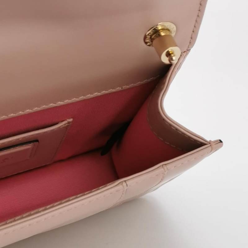 BVLGARI SerpentiForever蛇頭包小號牛皮純色蛇頭斜背包單肩包-6