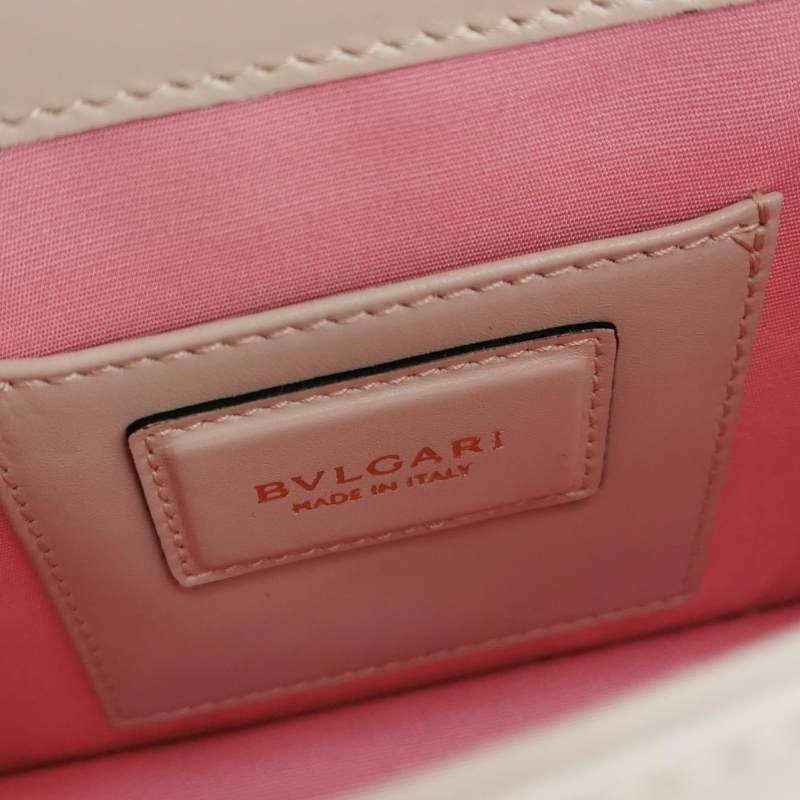 BVLGARI SerpentiForever蛇頭包小號牛皮純色蛇頭斜背包單肩包-7