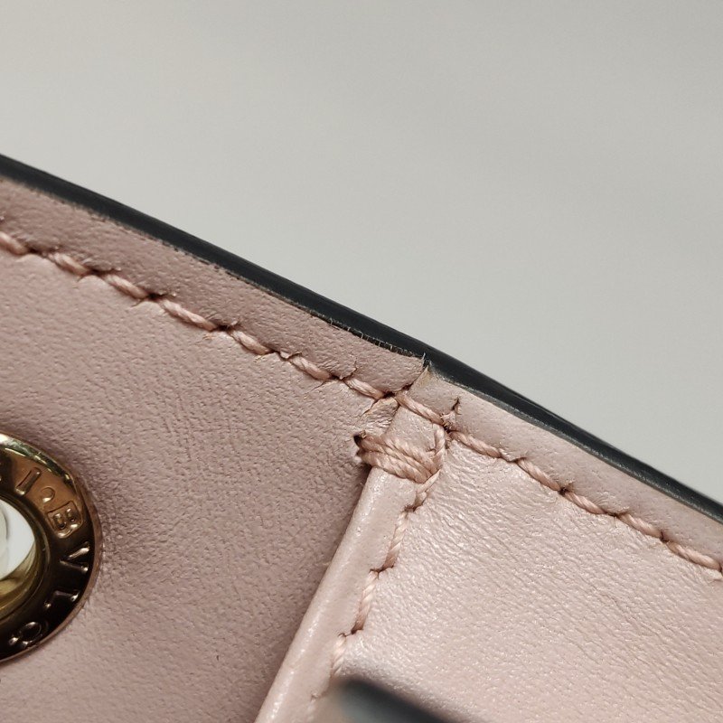 BVLGARI SerpentiForever蛇頭包小號牛皮純色蛇頭斜背包單肩包-12