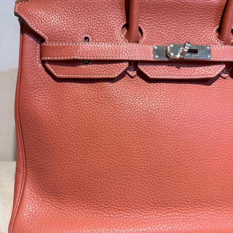Hermes✨Birkin35 birkin 35 拼色鉑金包 55 rouge-7
