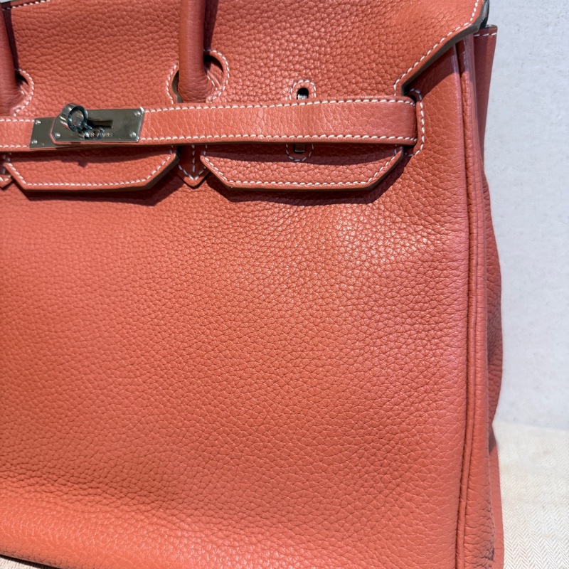 Hermes✨Birkin35 birkin 35 拼色鉑金包 55 rouge-8