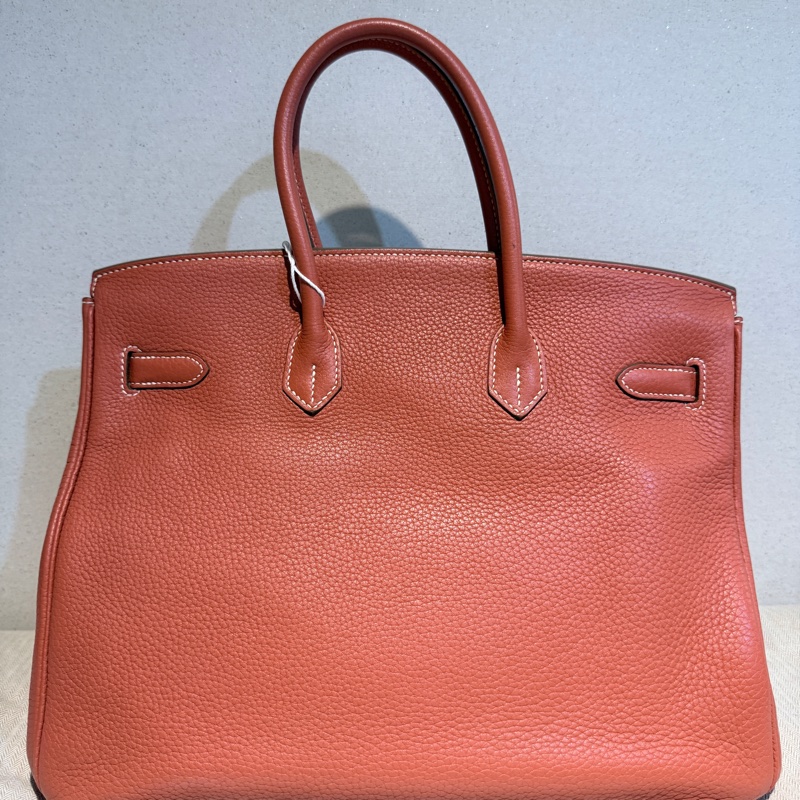 Hermes✨Birkin35 birkin 35 拼色鉑金包 55 rouge-13