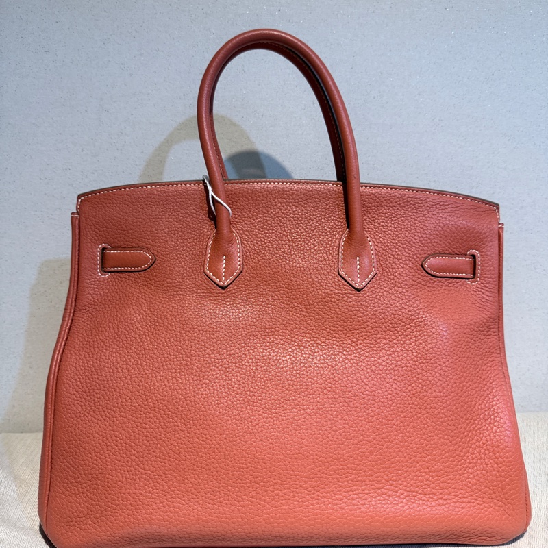 Hermes✨Birkin35 birkin 35 拼色鉑金包 55 rouge-14