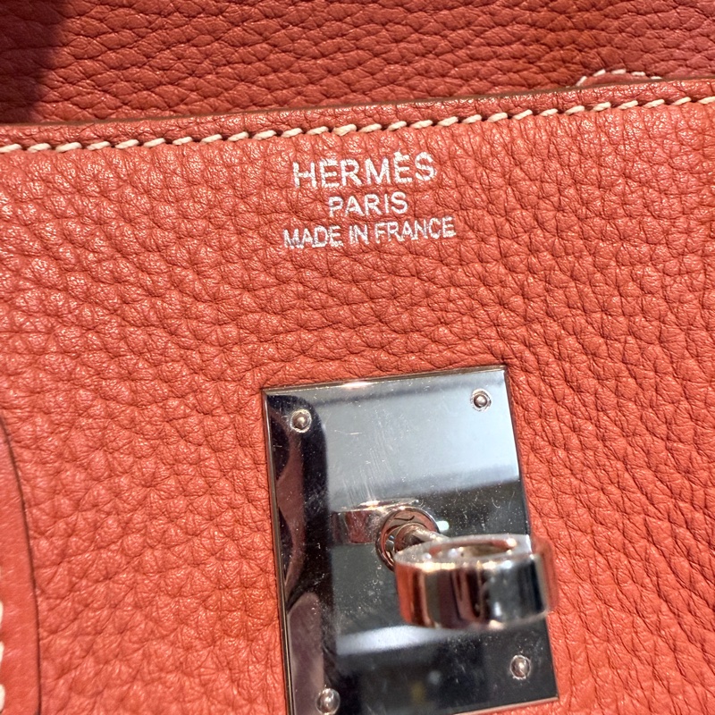 Hermes✨Birkin35 birkin 35 拼色鉑金包 55 rouge-22