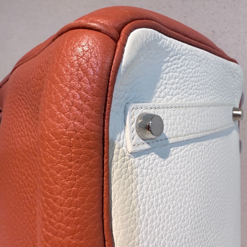 Hermes✨Birkin35 birkin 35 拼色鉑金包 55 rouge-26