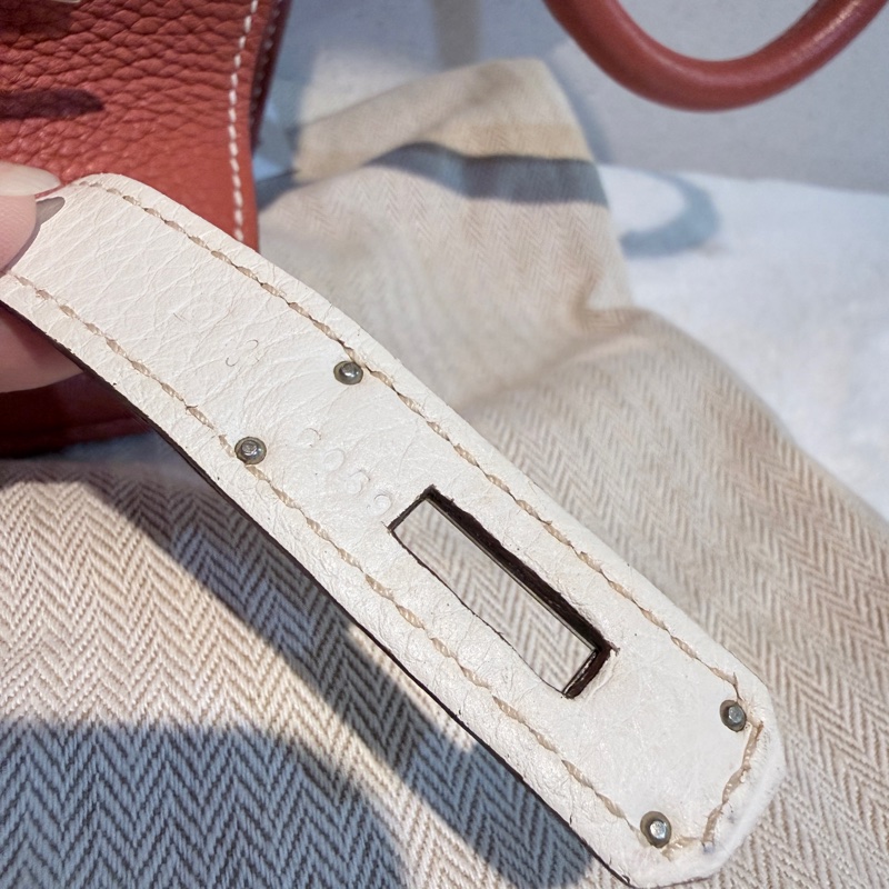 Hermes✨Birkin35 birkin 35 拼色鉑金包 55 rouge-30