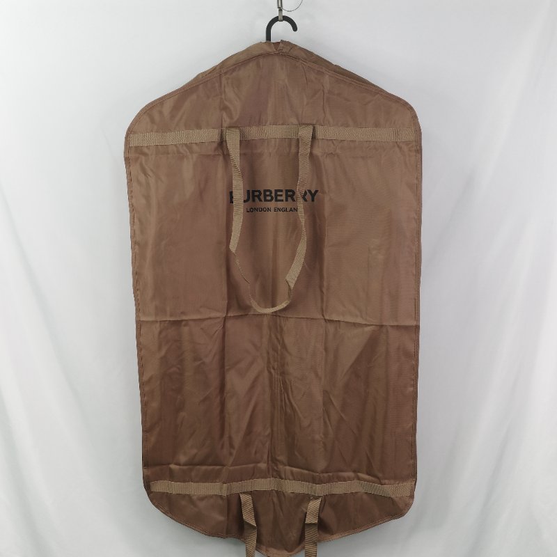 Burberry 巴寶莉 Lanford 棕色 尼龍 牛皮領口 夾克外套-25