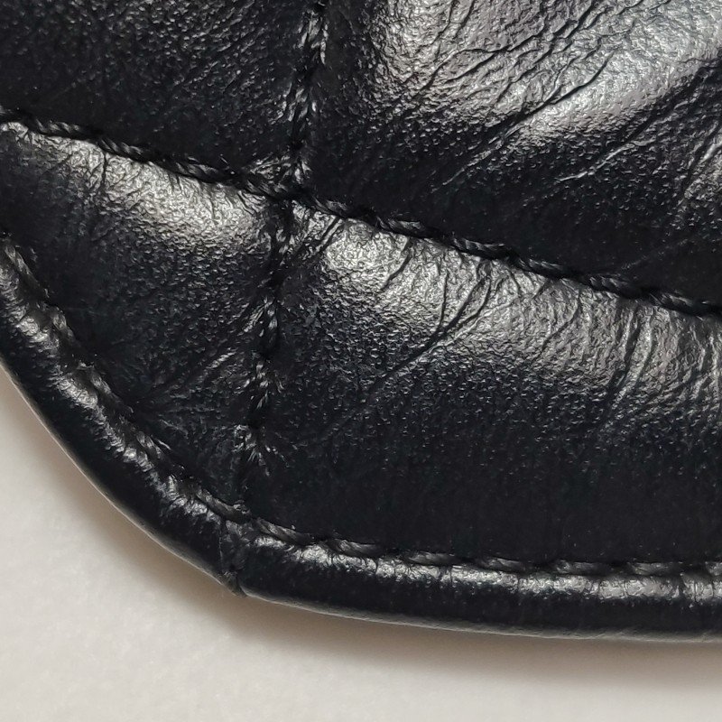 Chanel Flap Bag牛皮純色菱格絎縫斜背包單肩包包-20