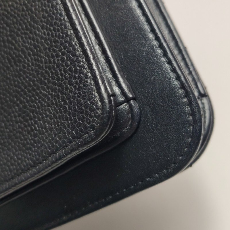 Chanel Flap Bag牛皮純色菱格絎縫斜背包單肩包包-21