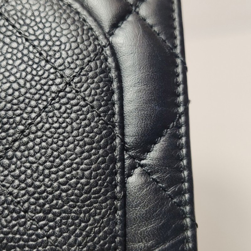 Chanel Flap Bag牛皮純色菱格絎縫斜背包單肩包包-23