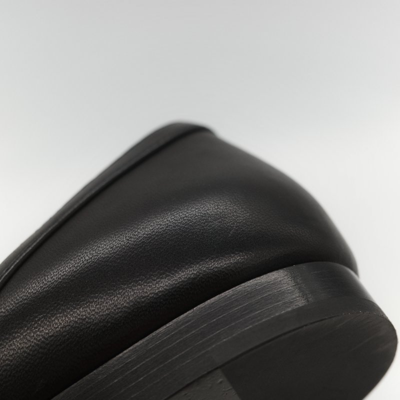 Chanel 香奈兒 黑色牛皮 蝴蝶結 娃娃鞋 平底鞋 EU38-15