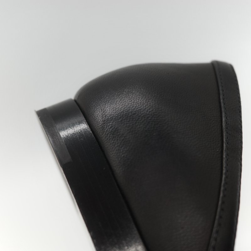 Chanel 香奈兒 黑色牛皮 蝴蝶結 娃娃鞋 平底鞋 EU38-18