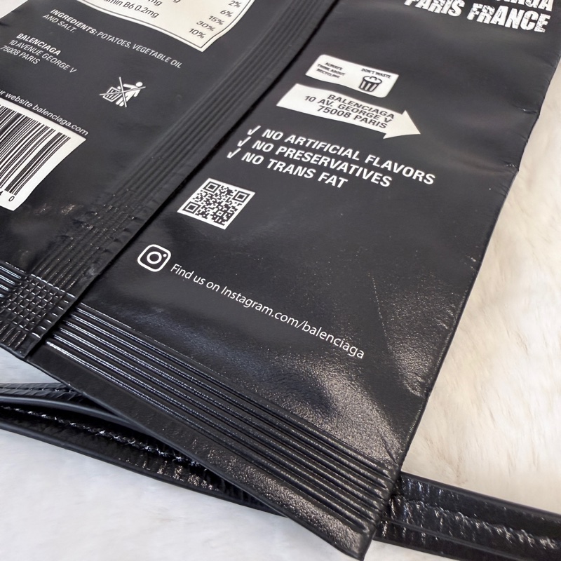 Balenciaga✨巴黎世家 2025春夏CHIPS洋芋片45g薯片手機包鑰匙包鑰匙扣掛件吊飾-5