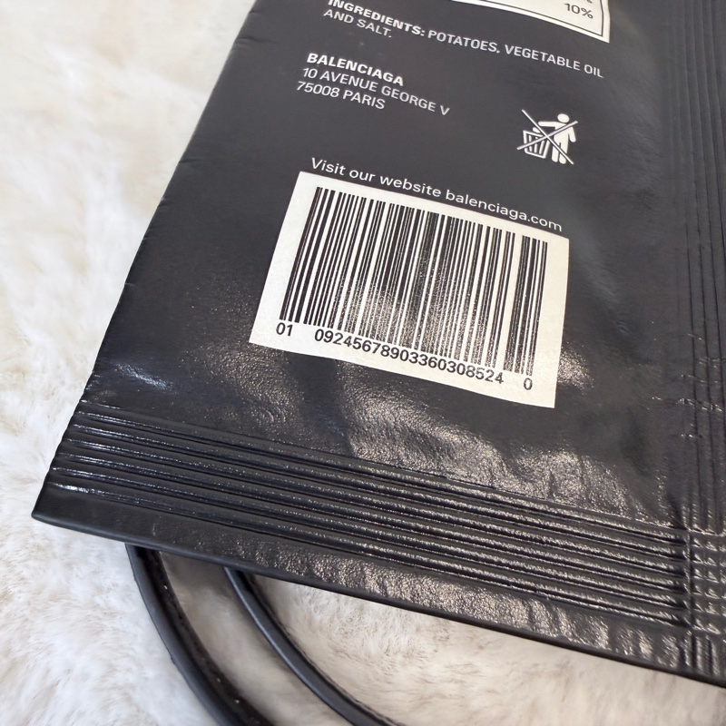 Balenciaga✨巴黎世家 2025春夏CHIPS洋芋片45g薯片手機包鑰匙包鑰匙扣掛件吊飾-6
