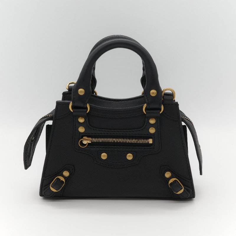 Balenciaga 巴黎世家 Neo Classic City XS 金釦鉚釘 小牛皮 迷你 手提 斜挎包 兩用包-2