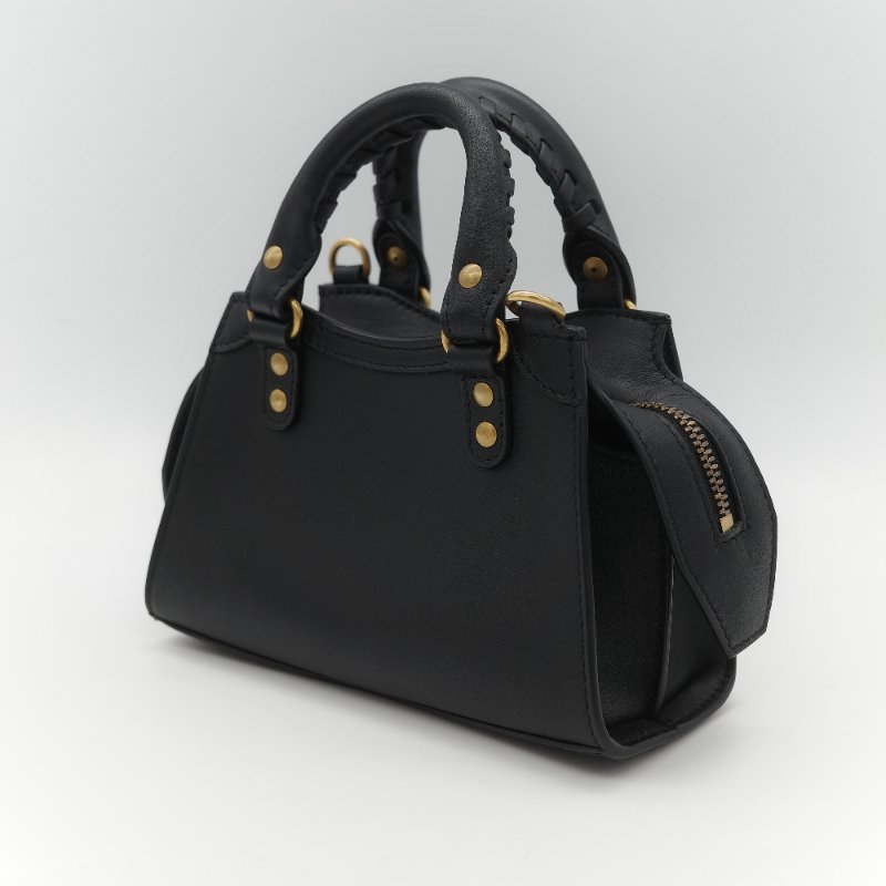 Balenciaga 巴黎世家 Neo Classic City XS 金釦鉚釘 小牛皮 迷你 手提 斜挎包 兩用包-7