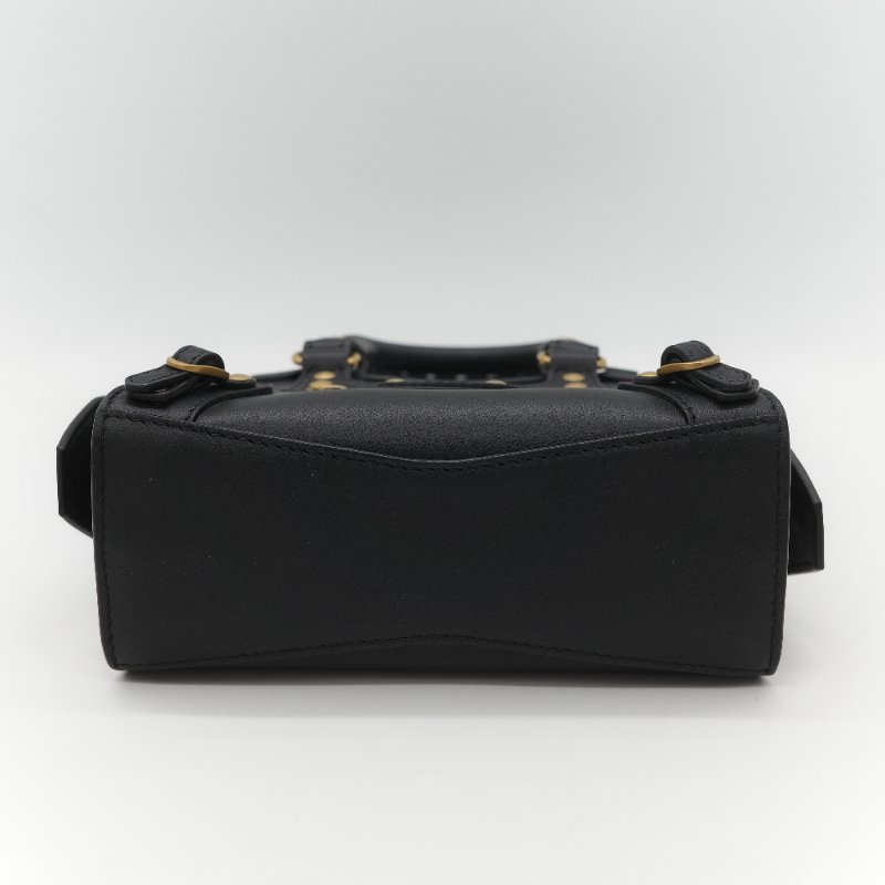 Balenciaga 巴黎世家 Neo Classic City XS 金釦鉚釘 小牛皮 迷你 手提 斜挎包 兩用包-8