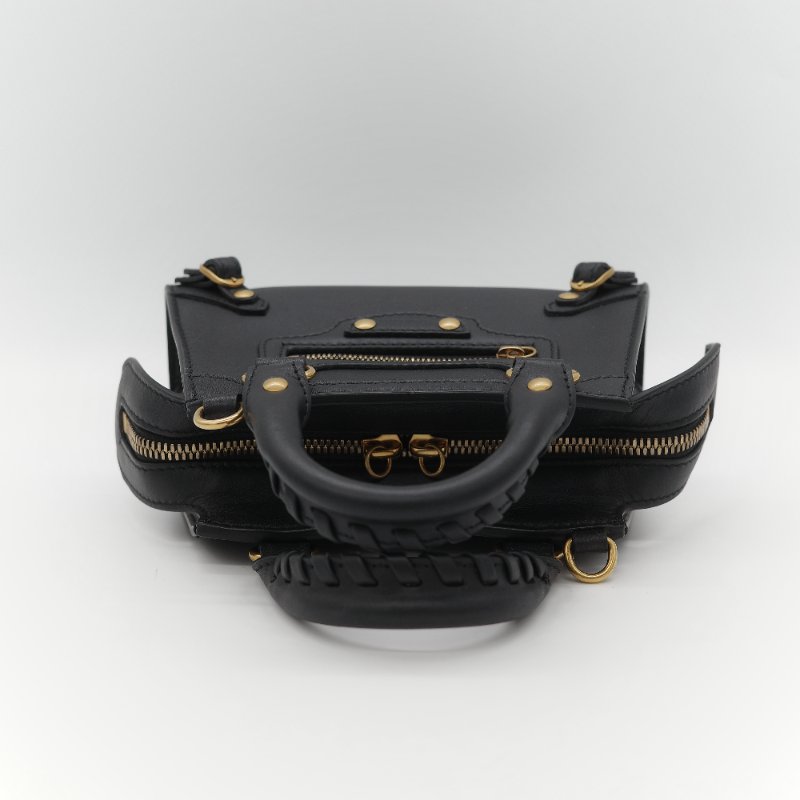 Balenciaga 巴黎世家 Neo Classic City XS 金釦鉚釘 小牛皮 迷你 手提 斜挎包 兩用包-9