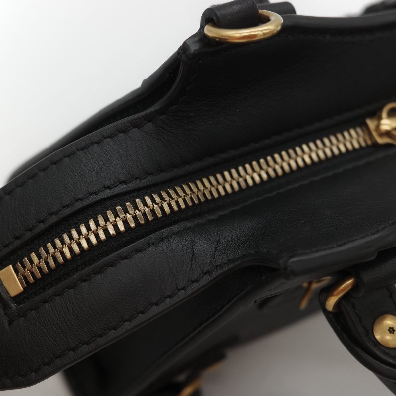 Balenciaga 巴黎世家 Neo Classic City XS 金釦鉚釘 小牛皮 迷你 手提 斜挎包 兩用包-20