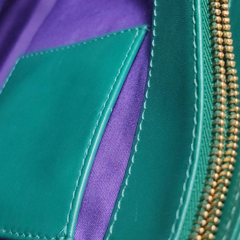 Bvlgari Serpenti Forever蛇頭包中型牛皮純色蛇頭單肩包-9