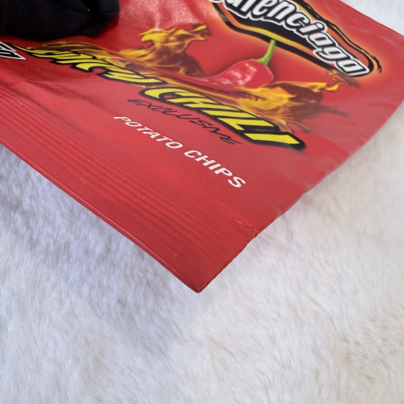 Balenciaga✨巴黎世家 2025春夏CHIPS洋芋片45g薯片手機包鑰匙包鑰匙扣掛件吊飾-3